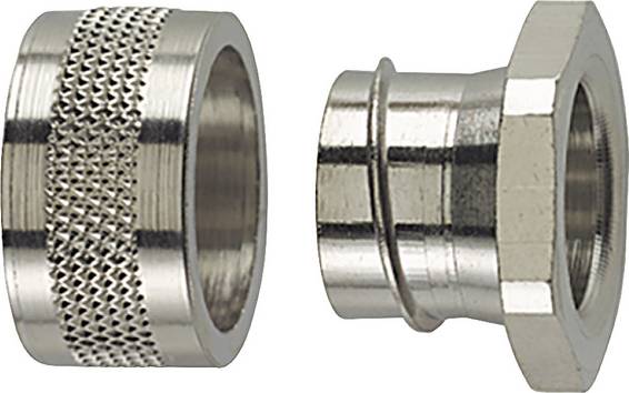 HellermannTyton 166-30509 SC75-PC-NPB-ML cijevna uvodnica metalna     ravan 1 St.