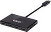 club3D CSV-6400 DisplayPort adapter [1x muški konektor DisplayPort - 4x ženski konektor DisplayPort] crna