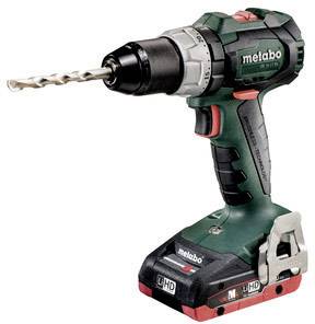 Metabo SB 18 LT BL Slagborrmaskin batteri inkl. 2x batterier, inkl. Tillbeh&ouml;r, inkl. v&auml;ska