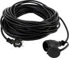 REV 0065509 struja produžetak 16 A crna 50.00 m H05RR-F 3G 1,5 mm²