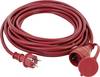 REV 0065269 struja produžetak 16 A crvena 25.00 m H05RR-F 3F 3G 1,5 mm²