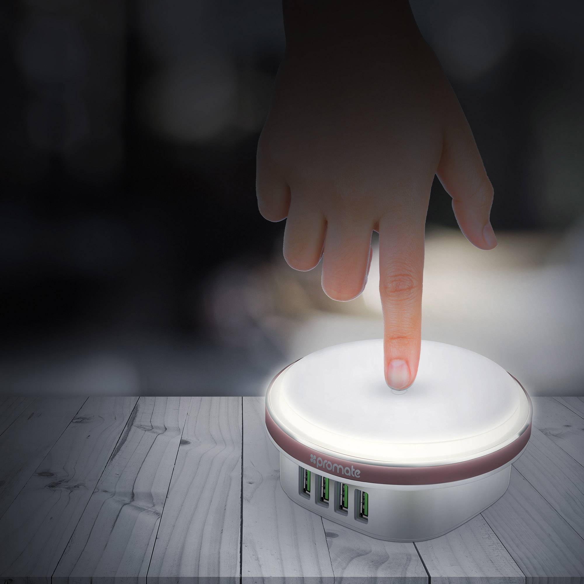 Pro Mate ChargeLite-4 ChargeLite4-EU USB stanica za punjenje utičnica Izlazna struja maks. 4400 mA 4 x USB-1