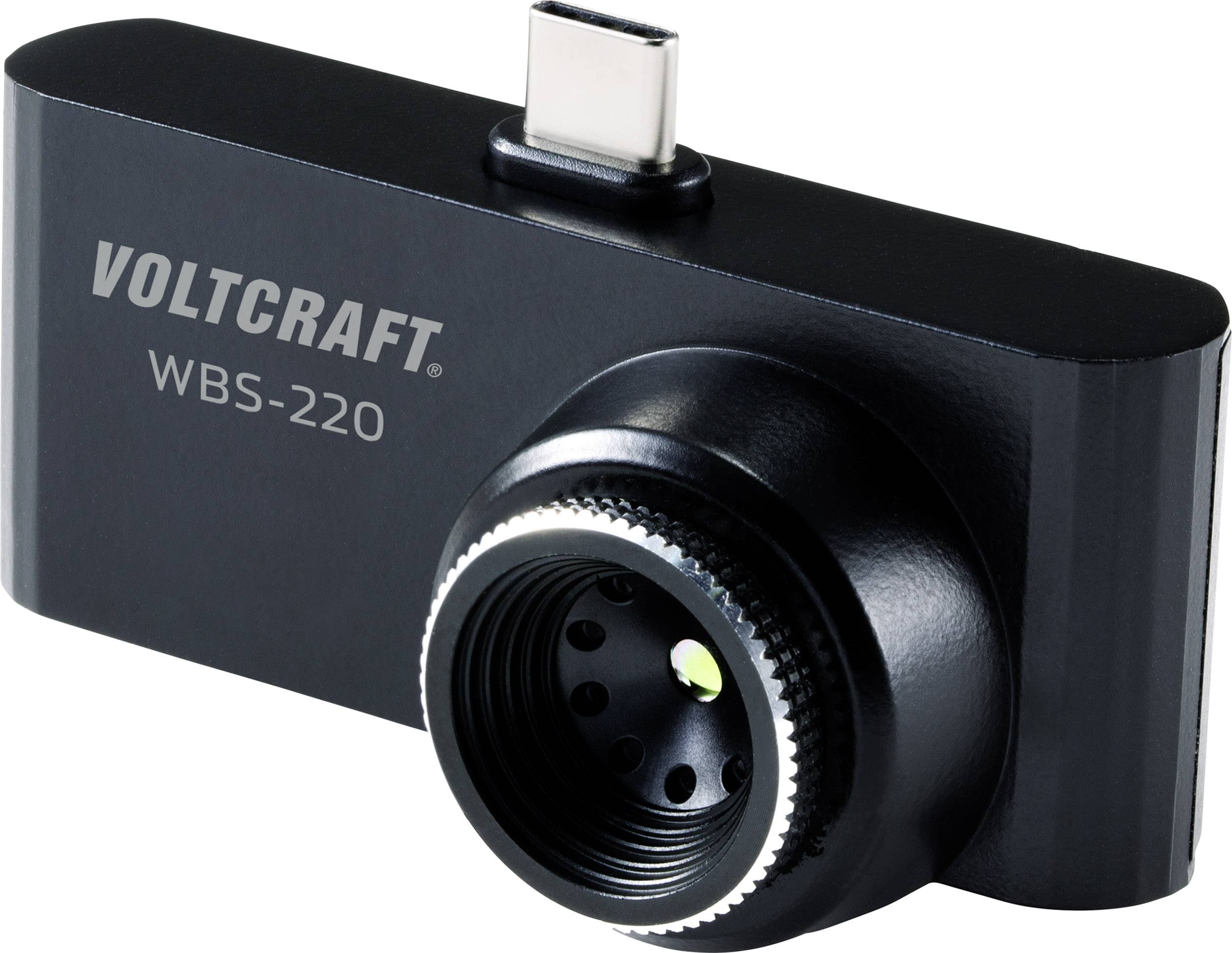 VOLTCRAFT WBS-220 ručna termovizijska kamera -10 do 330 °C 206 x 156 Pixel 9 Hz USB-C® priključak za Android uređaje-1