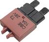 Hansor Circuit Breaker Standard, type 3, Manual Reset, 10A CBE3 Series 10A standardni plosnati osigurač za automatski osigurač 10 A crvena 1 St.