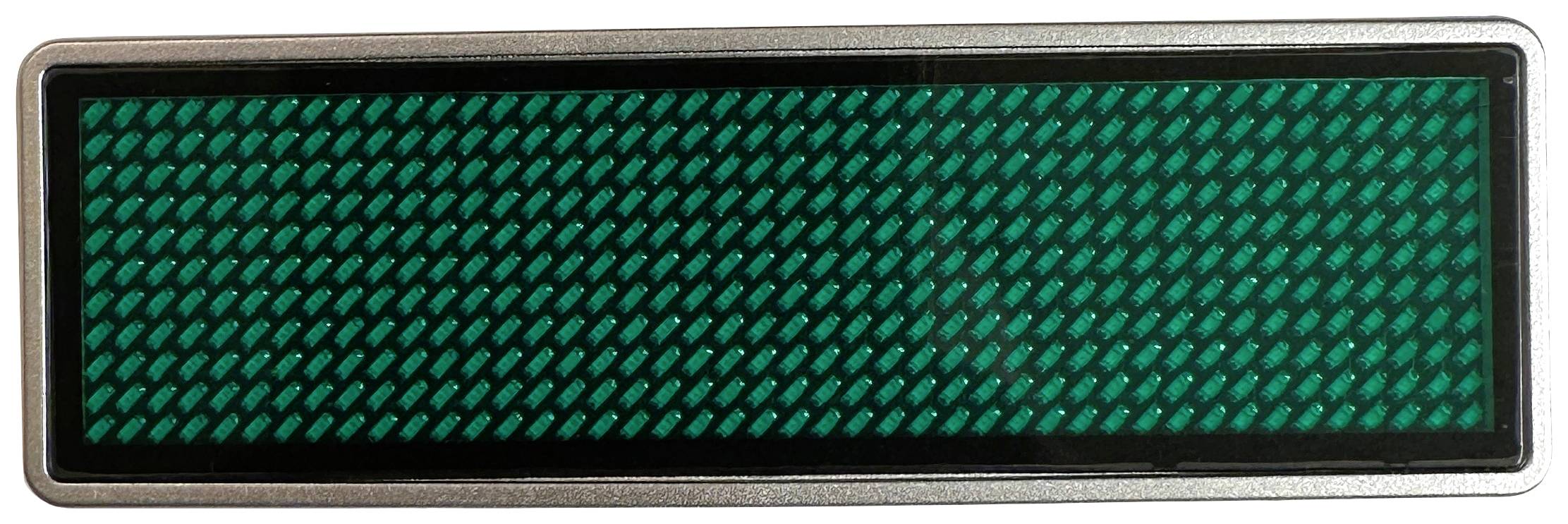 upscreen LED-naamplaatje Groen 44 x 11 Pixel (b x h x d) 93 x 30 x 6 mm 125907 afbeelding