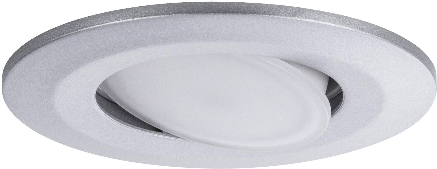 Paulmann Calla LED-inbouwlamp voor badkamer LED 6.5 W IP65 Chroom (mat)