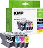 KMP tinta zamijenjen Brother LC-3219XLBK, LC-3219XLC, LC-3219XLM, LC-3219XLY kompatibilan kombinirano pakiranje crna, cijan, purpurno crven, žut B58VX 1537,4005