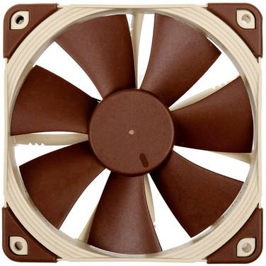 Noctua NF-F12 5V CPU hladnjak sa ventilatorom smeđa boja, bež boja (Š x V x D) 120 x 120 x 25 mm