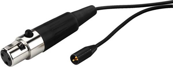 JTS 801C3/B XLR priključni kabel  1.50 m crna
