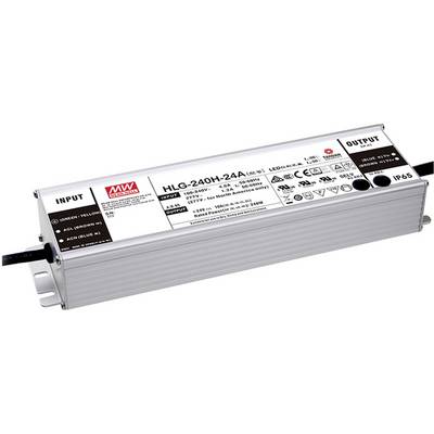 MEAN WELL HLG-240H-12AB LED pogonski sklop konstantni napon 192 W 8 - 16 A 11.2 - 12.8 V/DC zatamnjivanje, 3 u 1 funkcij-0