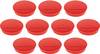 magnetoplan magnet Discofix Standard (Ø x V) 30 mm x 8 mm okrugli crvena 10 St. 1664206