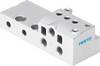 FESTO priključna ploča 197438 MHA2-AS-3-M5 1 St.