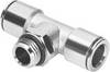 FESTO T-priključak 558747 NPQM-T-G12-Q12-P10 Ø cijevi: 12 mm Promjer slavine: 12 mm 1 St.