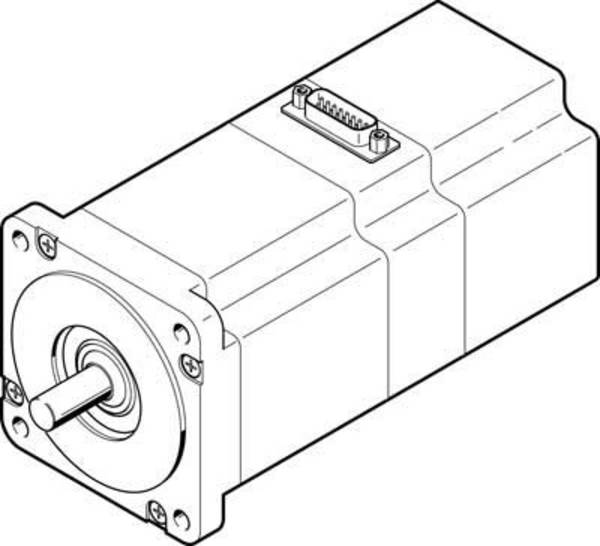 FESTO koračni motor 1370488 EMMS-ST-87-M-SB-G2 5.9 Nm 9.5 A