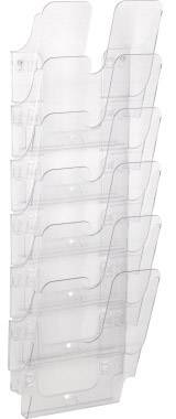 Durable FLEXIPLUS 6 A4 1700008401 Folderhouder Transparant DIN A4 1 stuk(s) Aantal vakken: 6 (l x b x h) 247 x 247 x 1080 mm