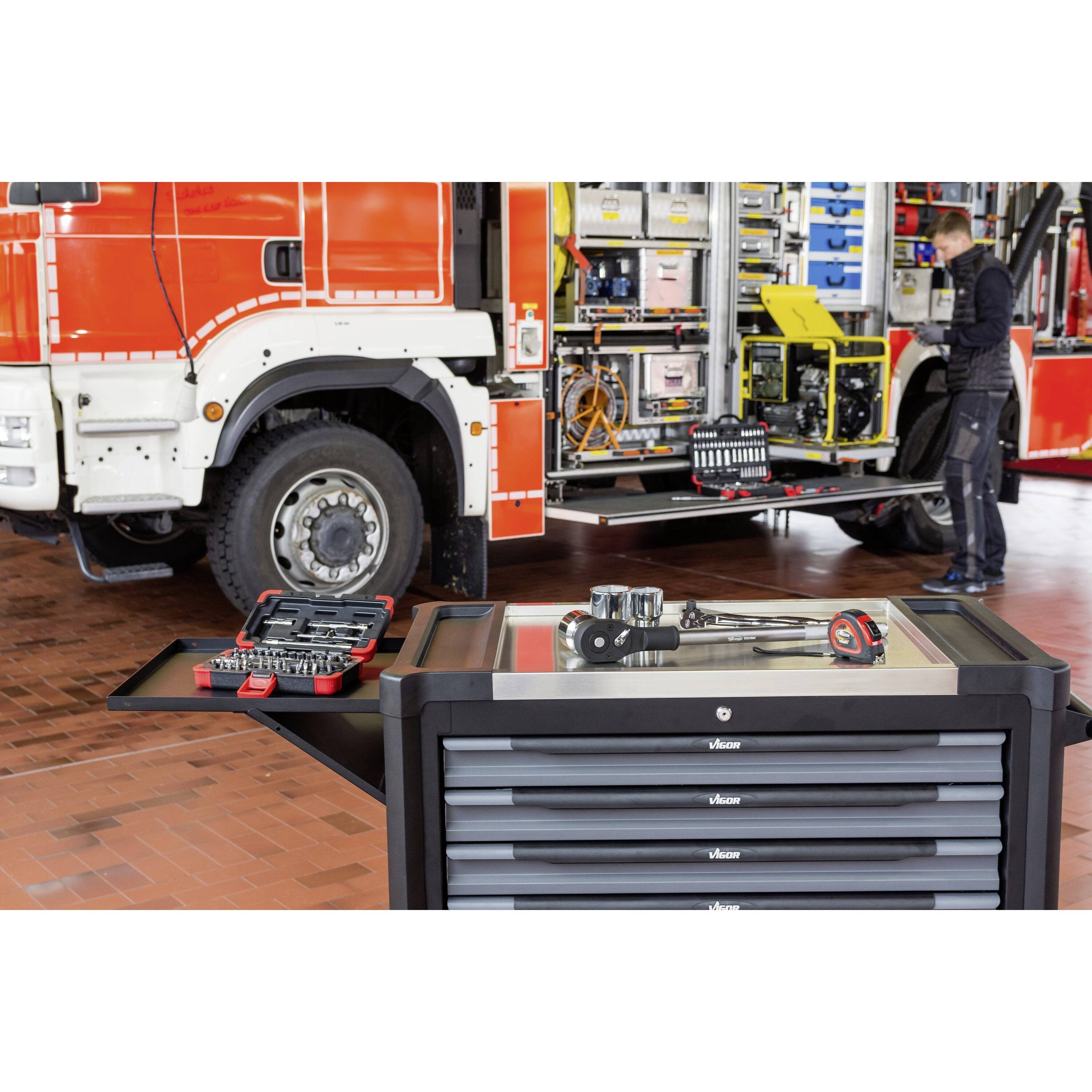 Vigor V6221 VIGOR sklopivi stol V6221 (D x Š) 406 mm x 394 mm-1