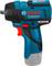 Akumulatorski odvijač Bosch Professional GDS 10,8 V-EC, kompaktne izvedbe, plavo-crne boje, crveni okidač, pogodan za poslove majstorenja.