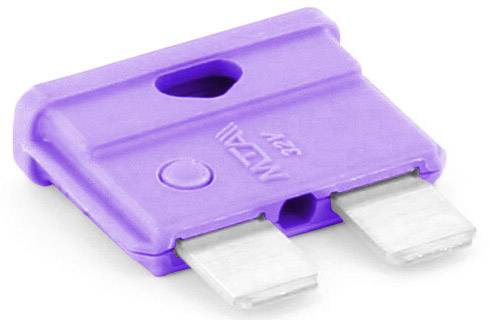TRU COMPONENTS 8551184 Standaard steekzekering (auto) 3 A Violet 1 stuk(s)