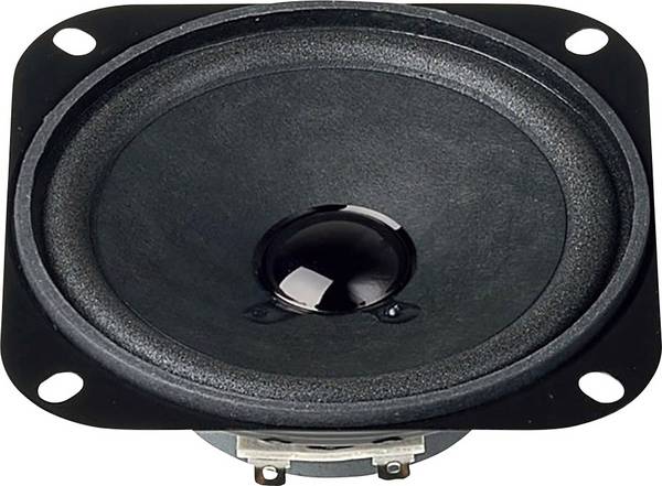 Visaton FRW 10 N - 8 Ohm 4 palac 10 cm šasija širokopojasnog zvučnika 10 W 8 Ω crna