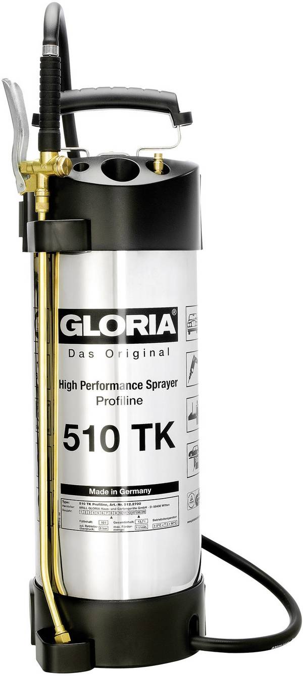 Gloria Haus und Garten 000512.2700 510 TK Profiline tlačna prskalica 10 l