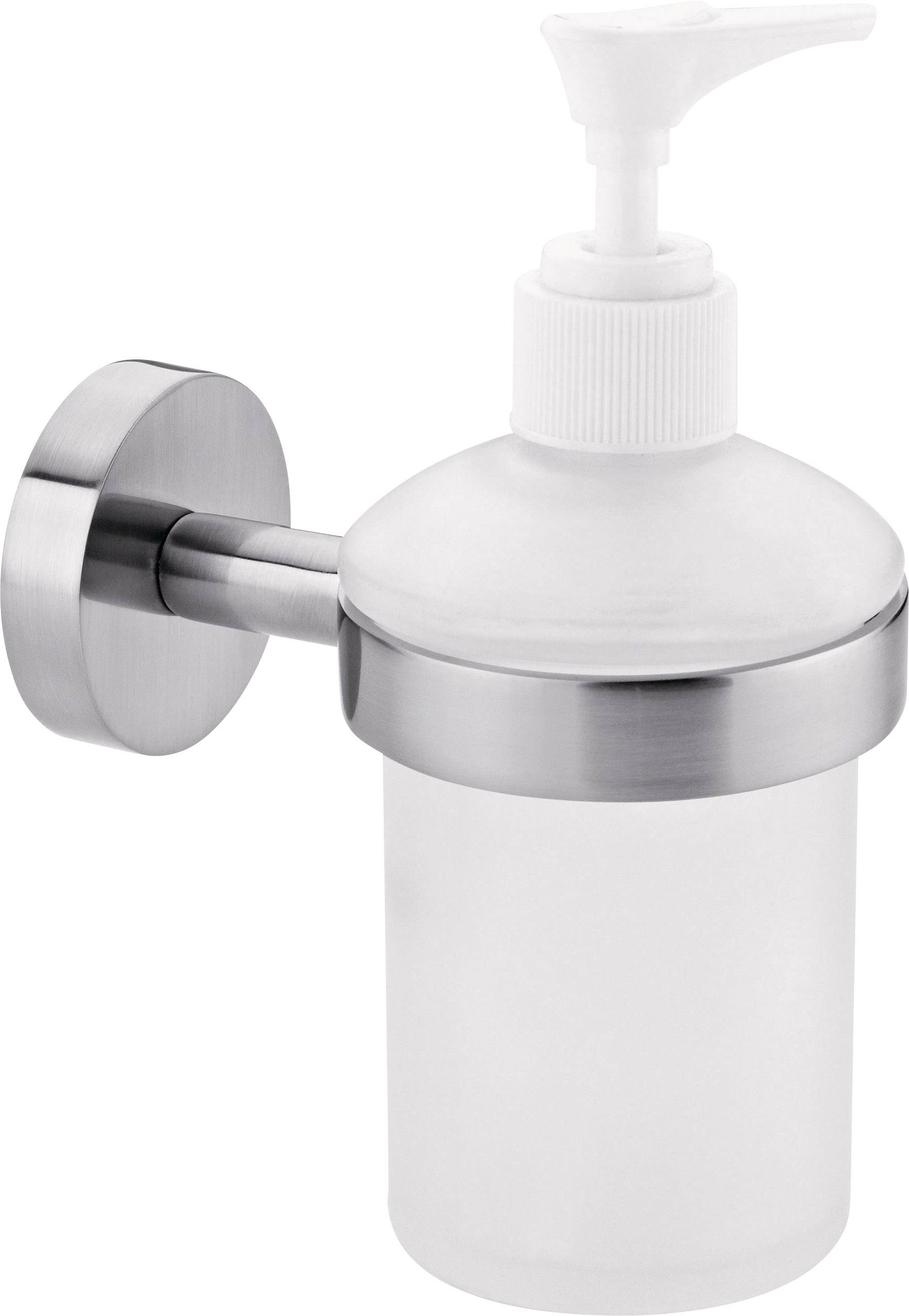 tesa MOON 40309-00000-00 dozator za sapun 200 ml srebrna, bijela (satinirana)