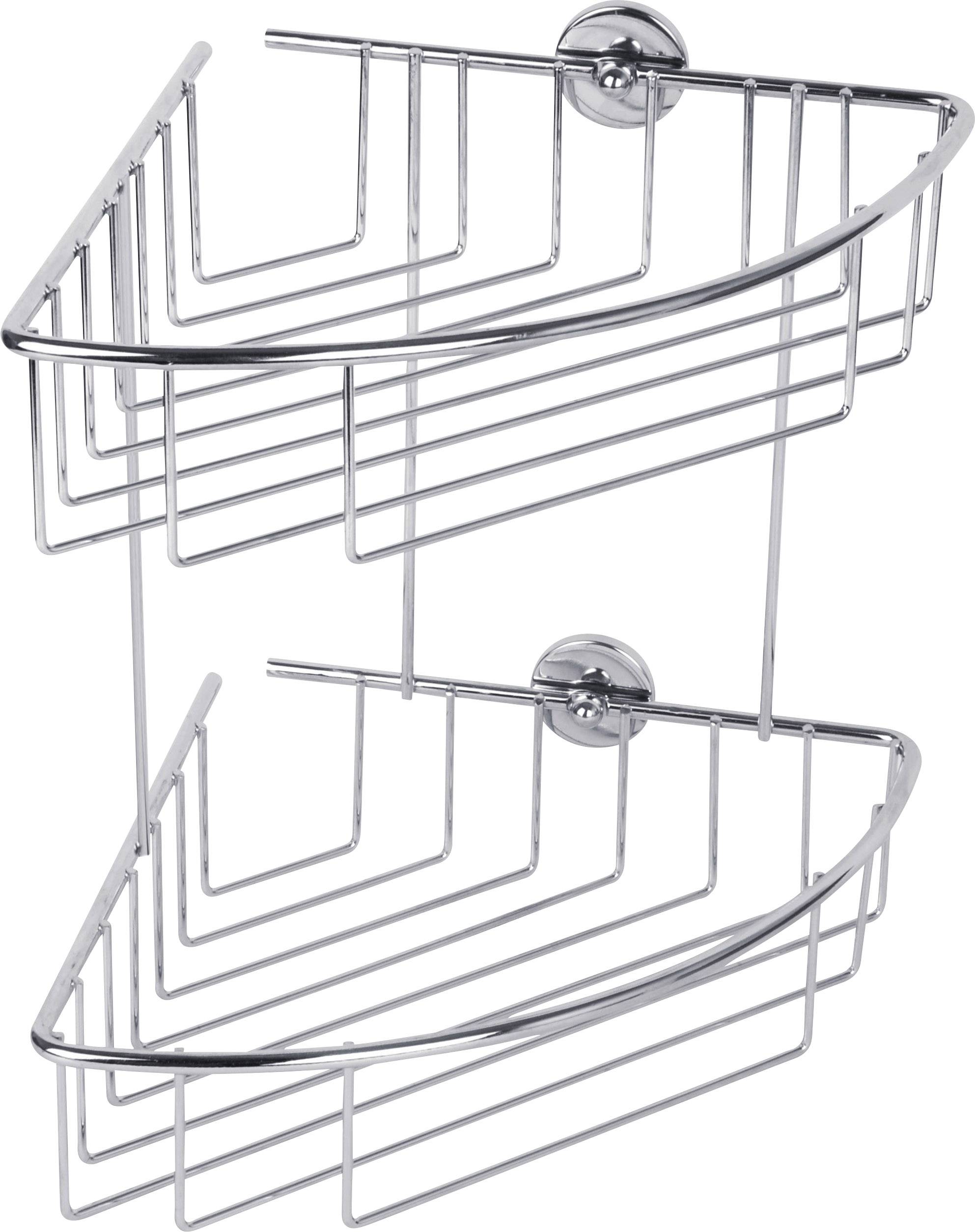 tesa 40215-00000-00 baath Plus Doucherek (hoek) Lijm Chroom (glanzend)