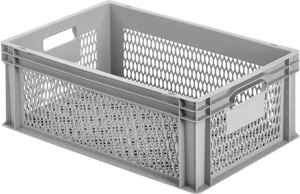 Alutec  75060    plastična kutija    s mrežom  (D x Š x V) 600 x 600 x 220 mm  siva  1 St.