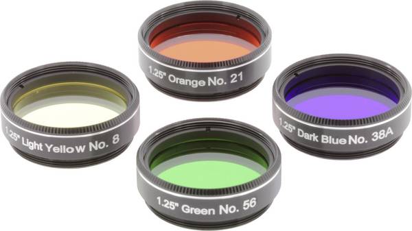 Explore Scientific 0310294 Set 4 Mond & Planeten 8" filtar u boji