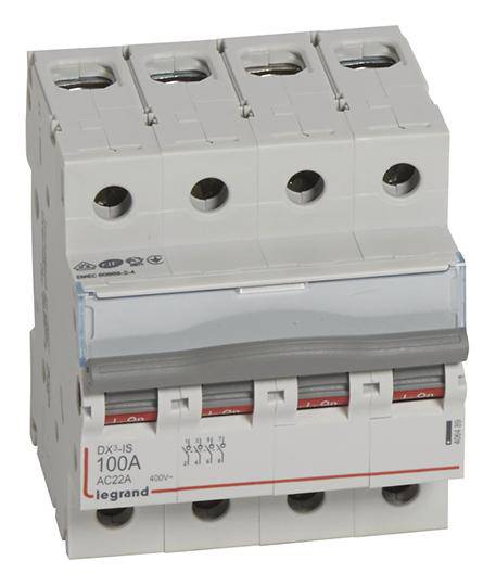 Legrand 406489  406489 Lastscheidingsschakelaar 400 V 100 A 1 stuk(s)