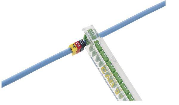 Legrand Legrand 038235 sponka za označavanje Natisak 5 Područje vanjskog promjera 3.80 do 5 mm 038235