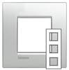 Legrand okvir Living&Light aluminij boja LNE4802M3TE 1 St.