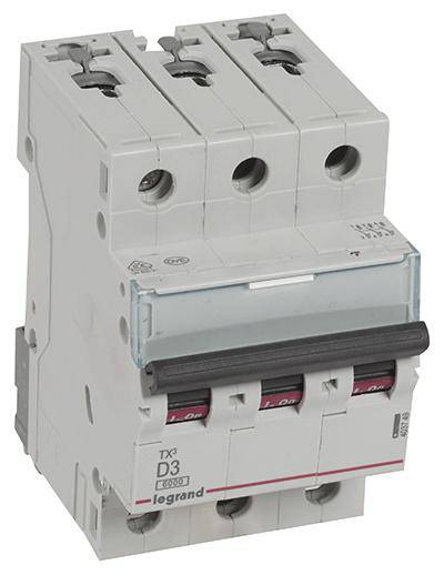 Legrand 403749 Legrand 403749 zaštitna sklopka za vodove 3 A 400 V/AC