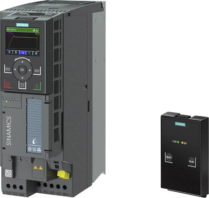 Električni pretvarač frekvencije tvrtke Siemens za upravljanje pogonom s odvojivim upravljačkim sučeljem.