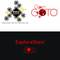 Logo 'PMC-Eight' gore lijevo, logo 'Open GOTO' gore desno. Dolje: 'ExploreStars' i 'Open GOTO Community'. Tekst u različitim bojama.