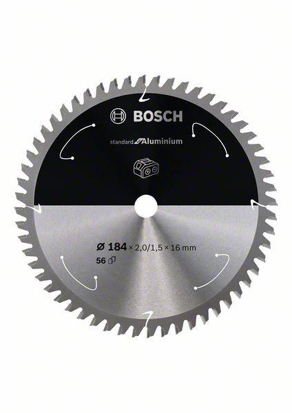 Bosch Accessories 2608837767 2608837767 list kružne pile 184 x 16 mm Broj zubaca (po inču): 56 1 St.