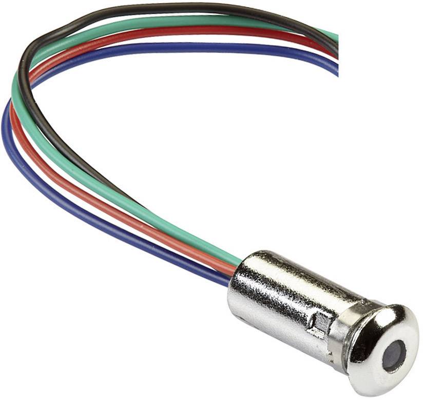 Mentor 2660.8303 LED smjerni RGB Leća 3 mm 2 V, 3.5 V, 3.5 V 20 mA, 20 mA, 20 mA