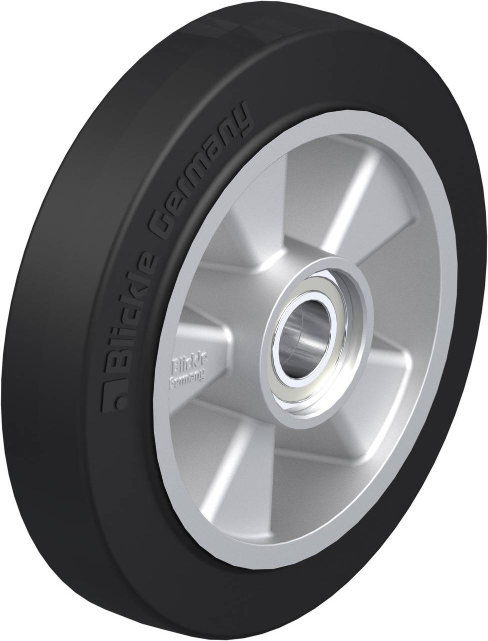 Blickle ALEV 200X50/25-50K Voorwiel voor vloertransportmiddel Wieldiameter: 200 mm Draagvermogen (max.): 500 kg 1 stuk(s) afbeelding