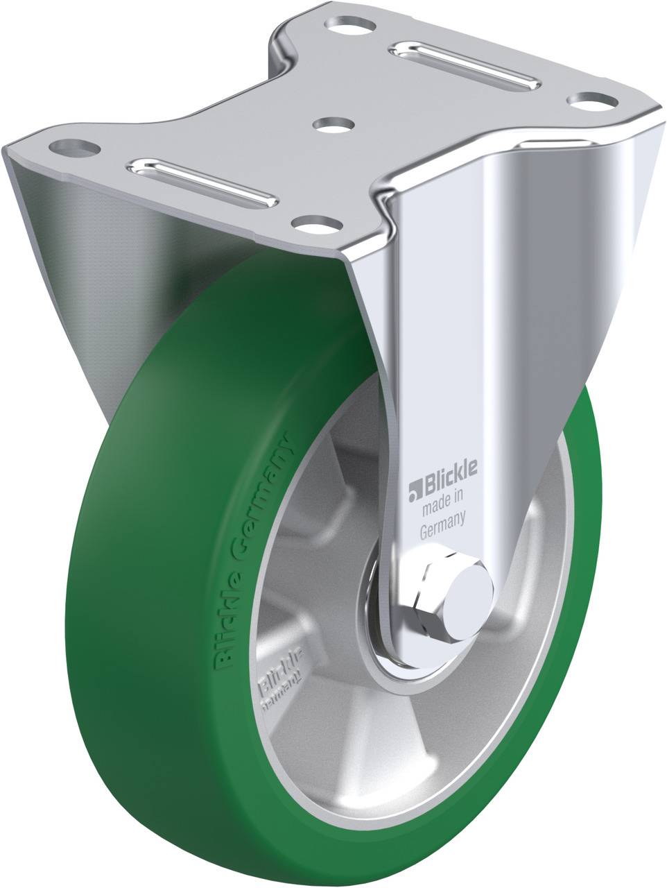 Blickle B-ALST 160K Bokwiel Wieldiameter: 160 mm Draagvermogen (max.): 400 kg 1 stuk(s) afbeelding