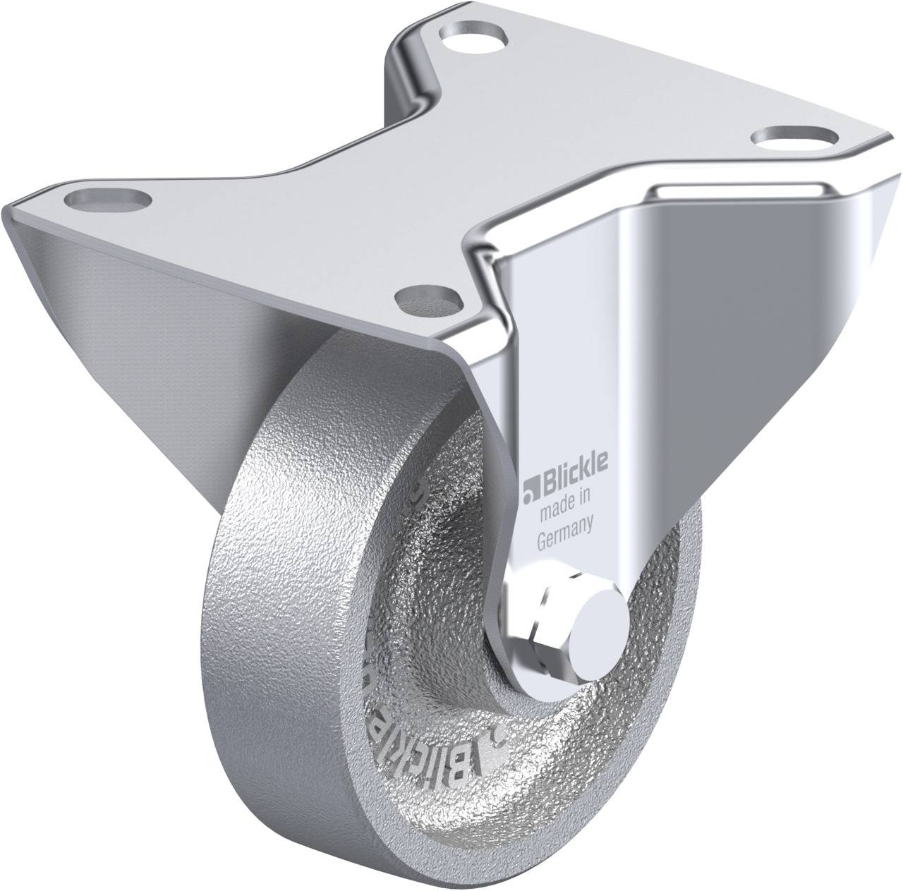 Blickle B-G 80G Bokwiel Wieldiameter: 80 mm Draagvermogen (max.): 200 kg 1 stuk(s) afbeelding