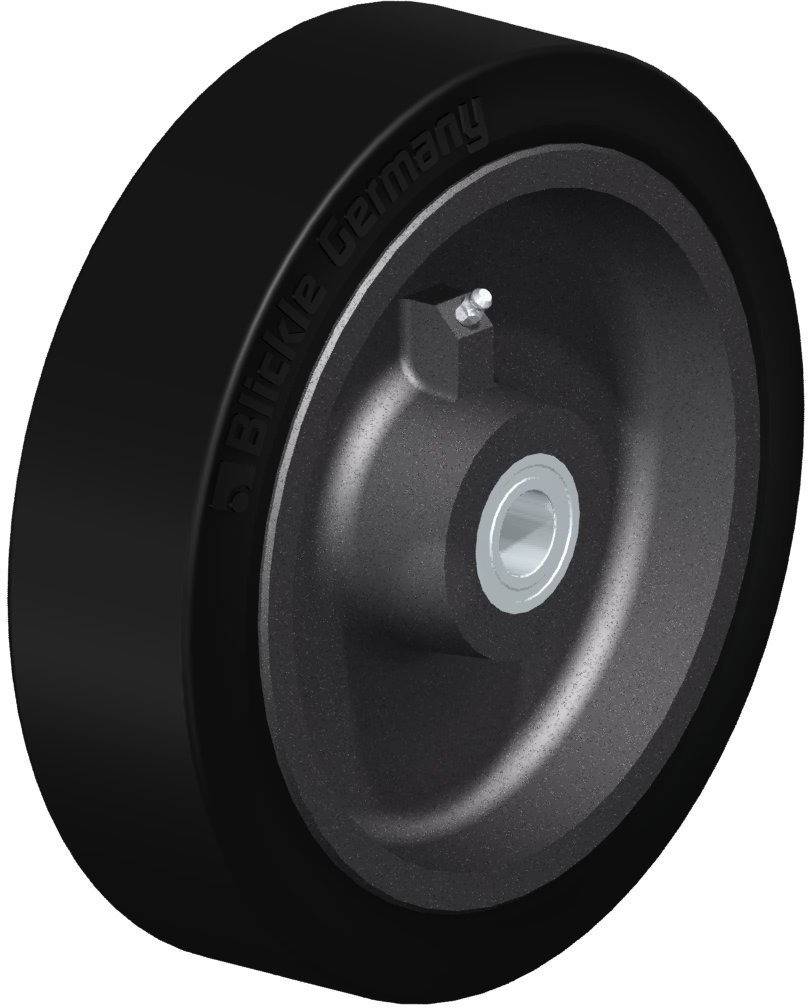Blickle GEV 280/25K Wiel met hoog draagvermogen Wieldiameter: 280 mm Draagvermogen (max.): 870 kg 1 stuk(s) afbeelding