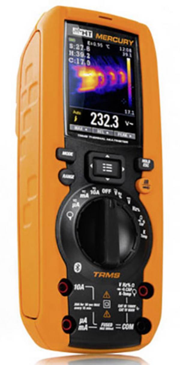 HT Instruments Mercury ručni multimetar  digitalni integrirana toplinska kamera CAT IV 1000 V Zaslon (brojevi): 6000