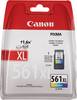Canon tinta CL-561XL original cijan, purpurno crven, žut 3730C001
