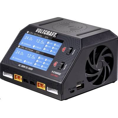 VOLTCRAFT V-Charge 600 DUO punjač baterija za modele 16 A litijev-polimerski, LiHV, litijev-ionski, lifepo, nikalj-metal-0
