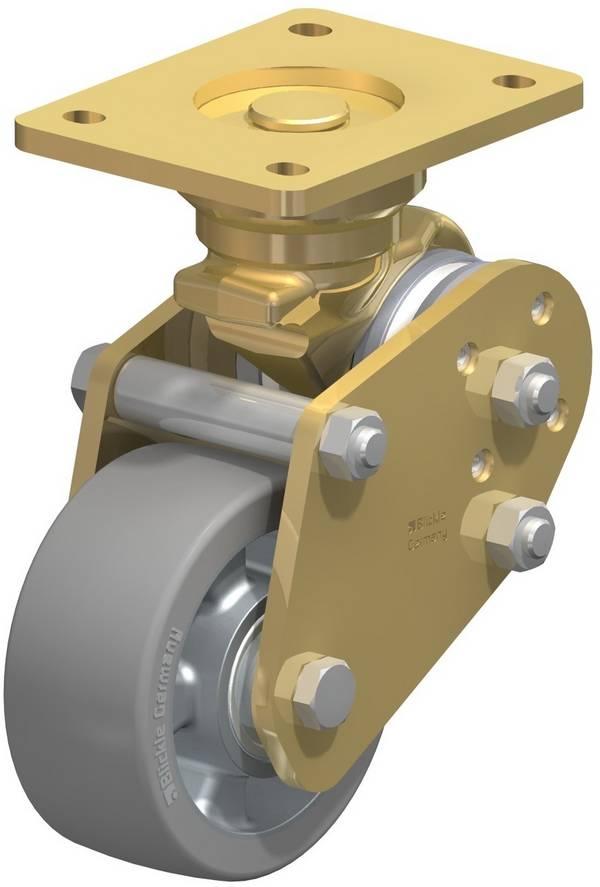 Blickle 853754 BPFE-ALTH 127K-AS fiksni kotačić s oprugom Promjer kotača: 125 mm Nosivost (maks.): 450 kg 1 St.