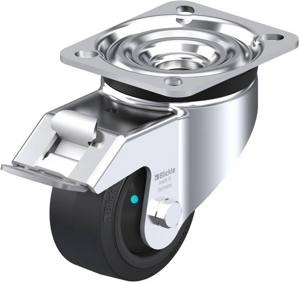 Blickle 850902 LK-POEV 82KFD-FI okretni kotač s kočnicom Promjer kotača: 80 mm Nosivost (maks.): 200 kg 1 St.