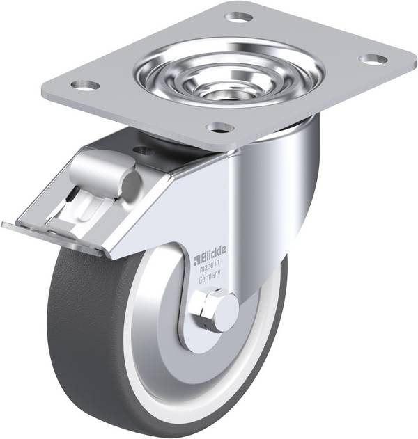 Blickle 750420 LK-POTH 125G-3-FI-FA okretni kotač s kočnicom Promjer kotača: 125 mm Nosivost (maks.): 350 kg 1 St.