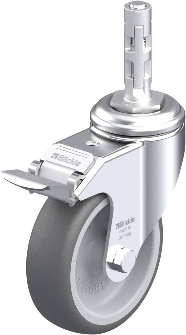 Blickle 848758 LKRA-PATH 101G-11-FI-E11 okretni kotač s kočnicom Promjer kotača: 100 mm Nosivost (maks.): 120 kg 1 St.