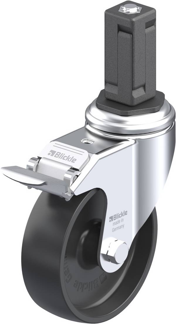 Blickle 849005 LKRA-POA 100G-11-FI-EV14 okretni kotač s kočnicom Promjer kotača: 100 mm Nosivost (maks.): 120 kg 1 St.
