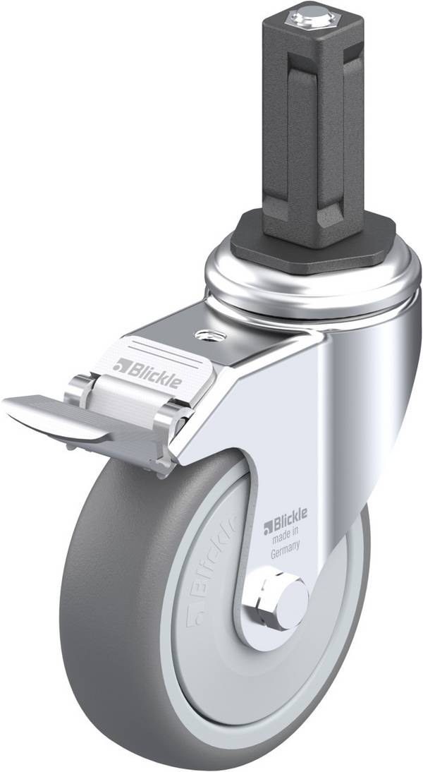 Blickle 847872 LKRA-TPA 101KF-11-FI-EV13 okretni kotač s kočnicom Promjer kotača: 100 mm Nosivost (maks.): 110 kg 1 St.