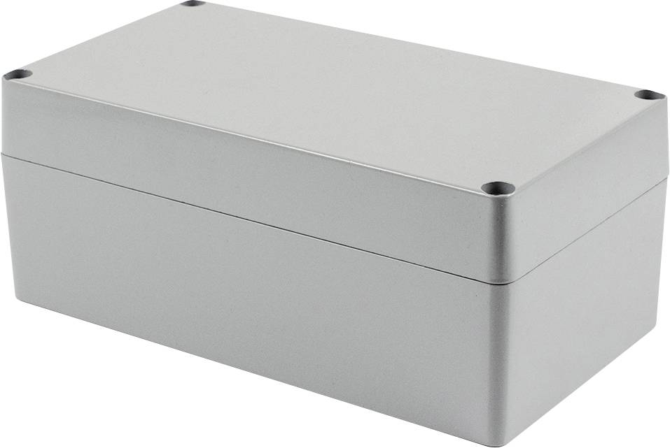Hammond Electronics 1590Z155GY Universele behuizing 221 x 120 x 91 Aluminium spuitgietwerk Grijs 1 stuk(s)